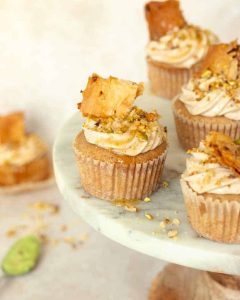 Some tasty desserts with pistachio